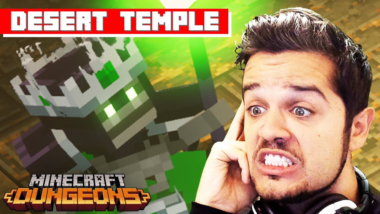 NEW Desert Temple Level! Minecraft Dungeons Gameplay (#4)