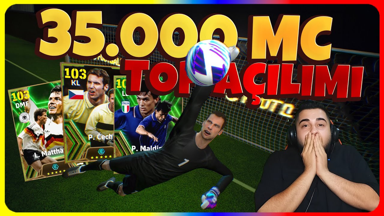 35.000 MC TOP AÇILIMI!😱 3 TAKİPÇİMİN HESABINA TOP AÇTIM! eFootball Mobile 2024