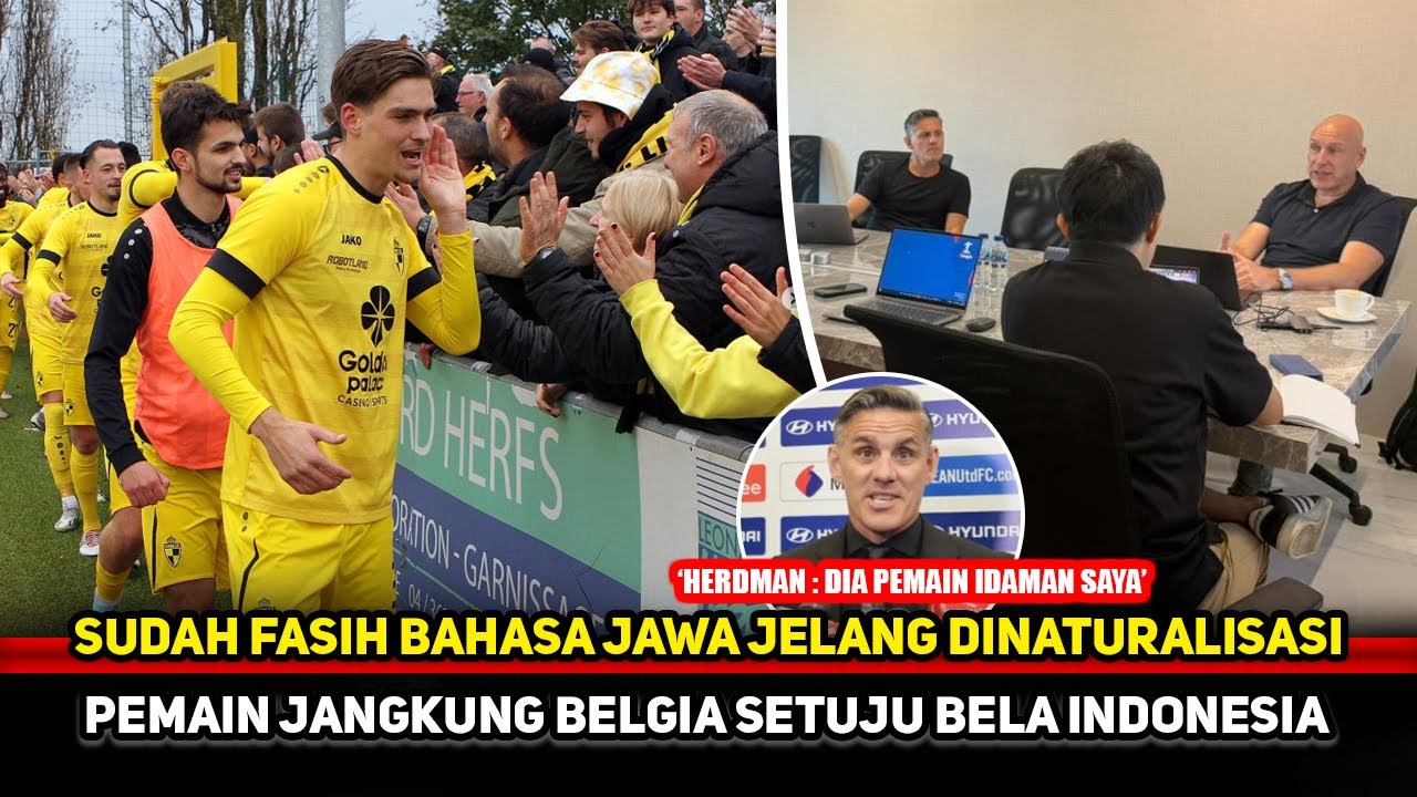 JOHN HERDMAN FULLSENYUM!! Pemain 190m pamer bahasa jawa jelang bela Indo~Timnas makin menarik