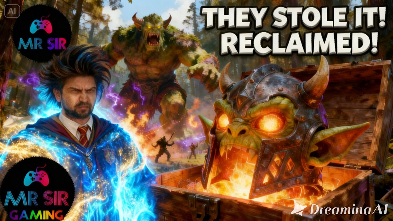 RAIDING THE THIEF CAMP! ⚔️ Retrieving the Goblin Helmet | Hogwarts Legacy