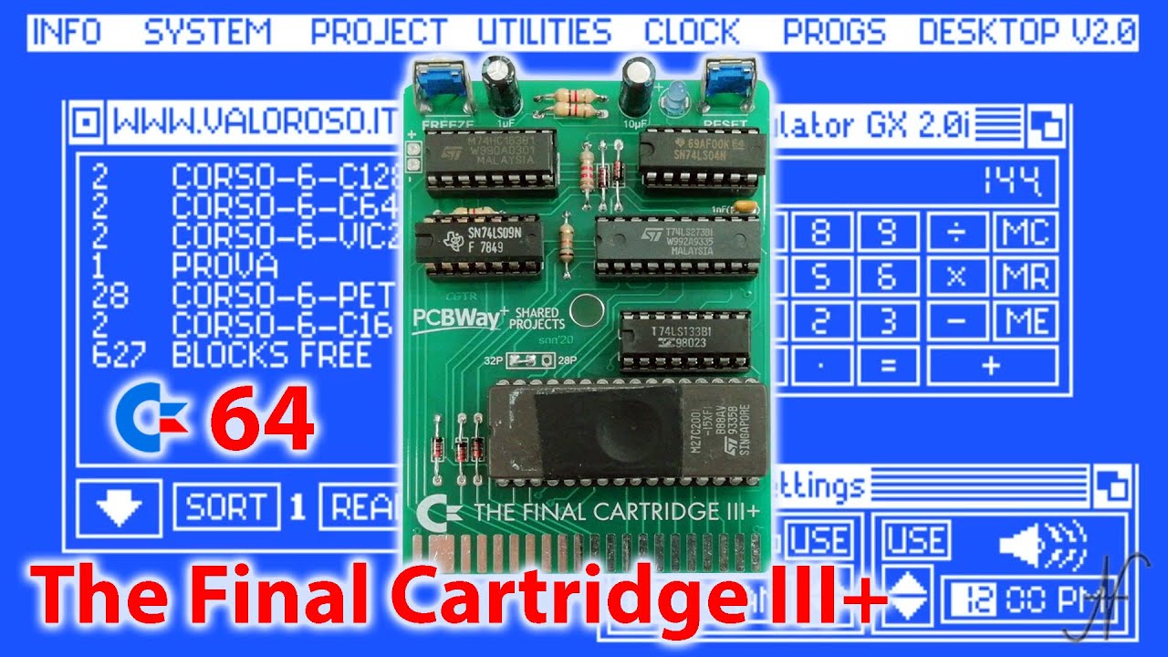 Tutorial montaggio The Final Cartridge III+, programmazione EPROM con TL866II Plus