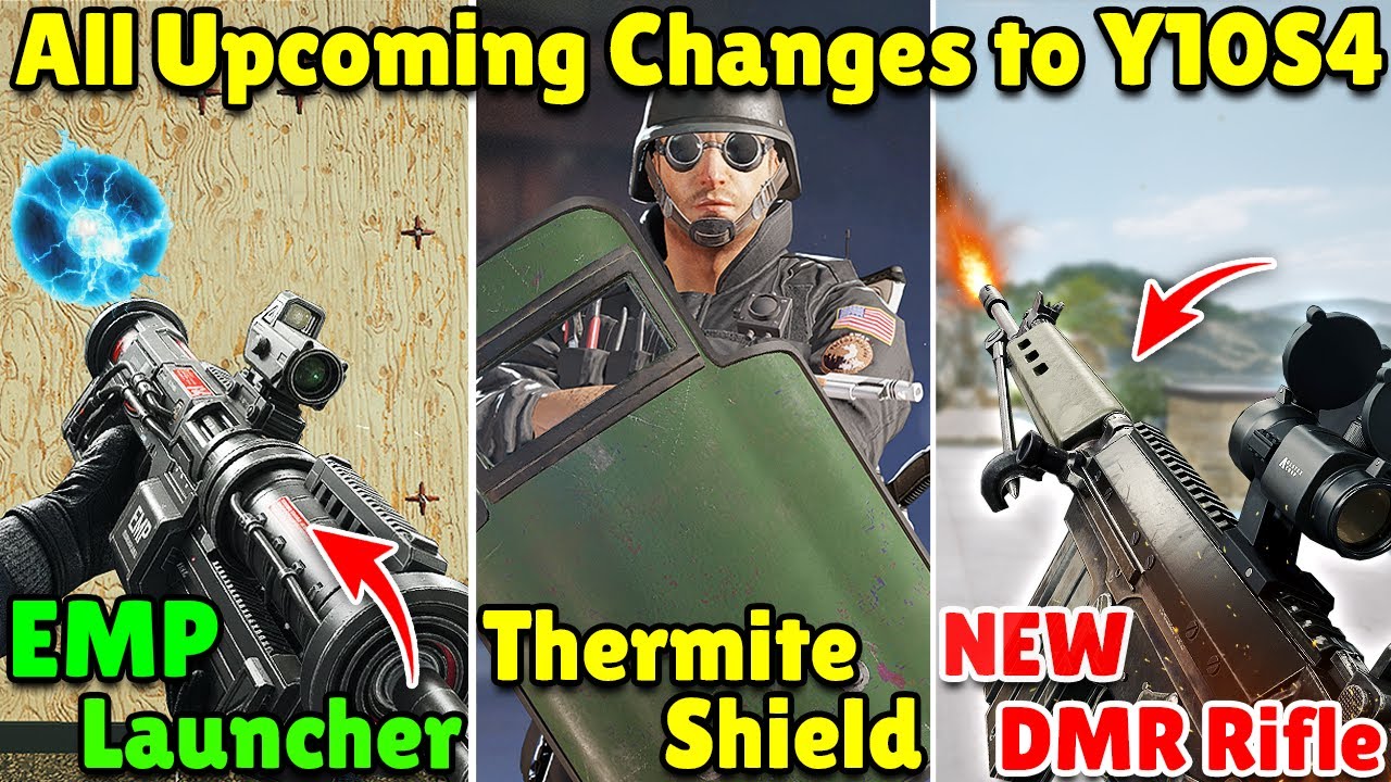 All Upcoming Changes in Y10S4 | EMP Launcher, Thermite Shield & More - Rainbow Six Siege