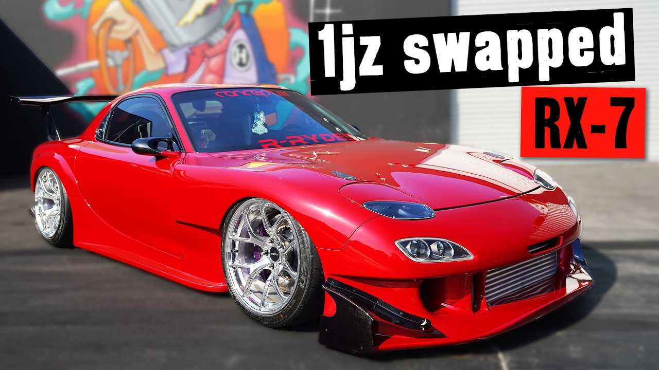 Bagged FD RX-7 Gets 2 Steppin’!