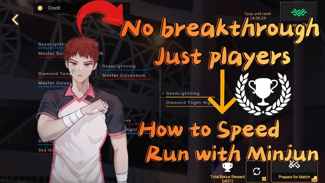 How to rushgame with Minjun+0.No breakthroygh Minjun this video for you  - The Spike Volleyball