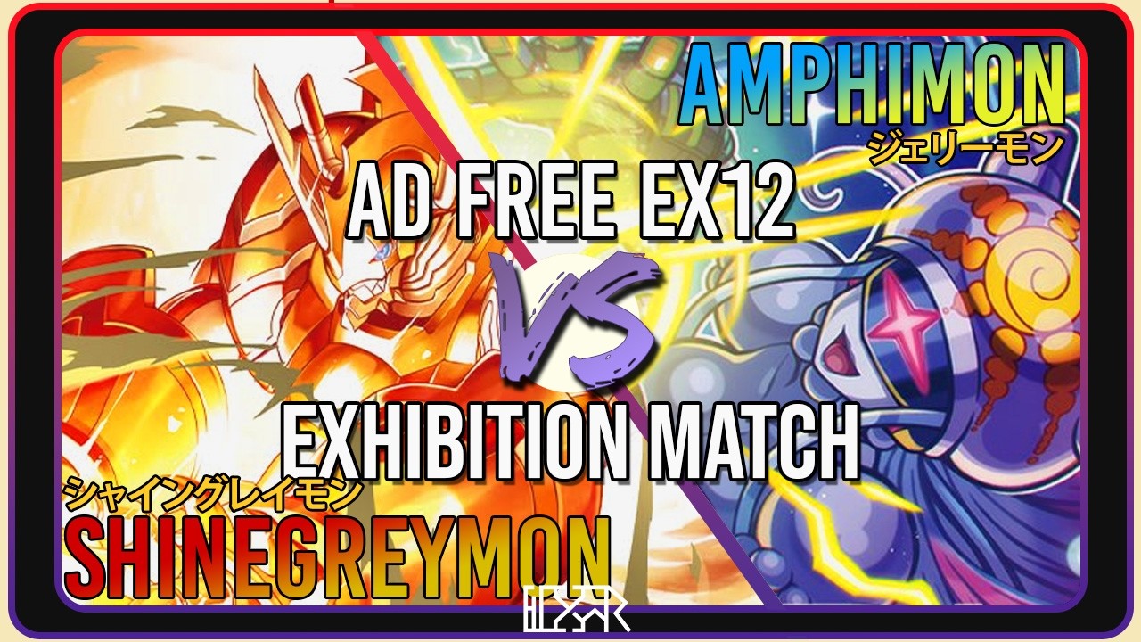 Amphimon против ShineGreymon [Digimon TCG BT25 Выставочный матч] Комментарии к матчу