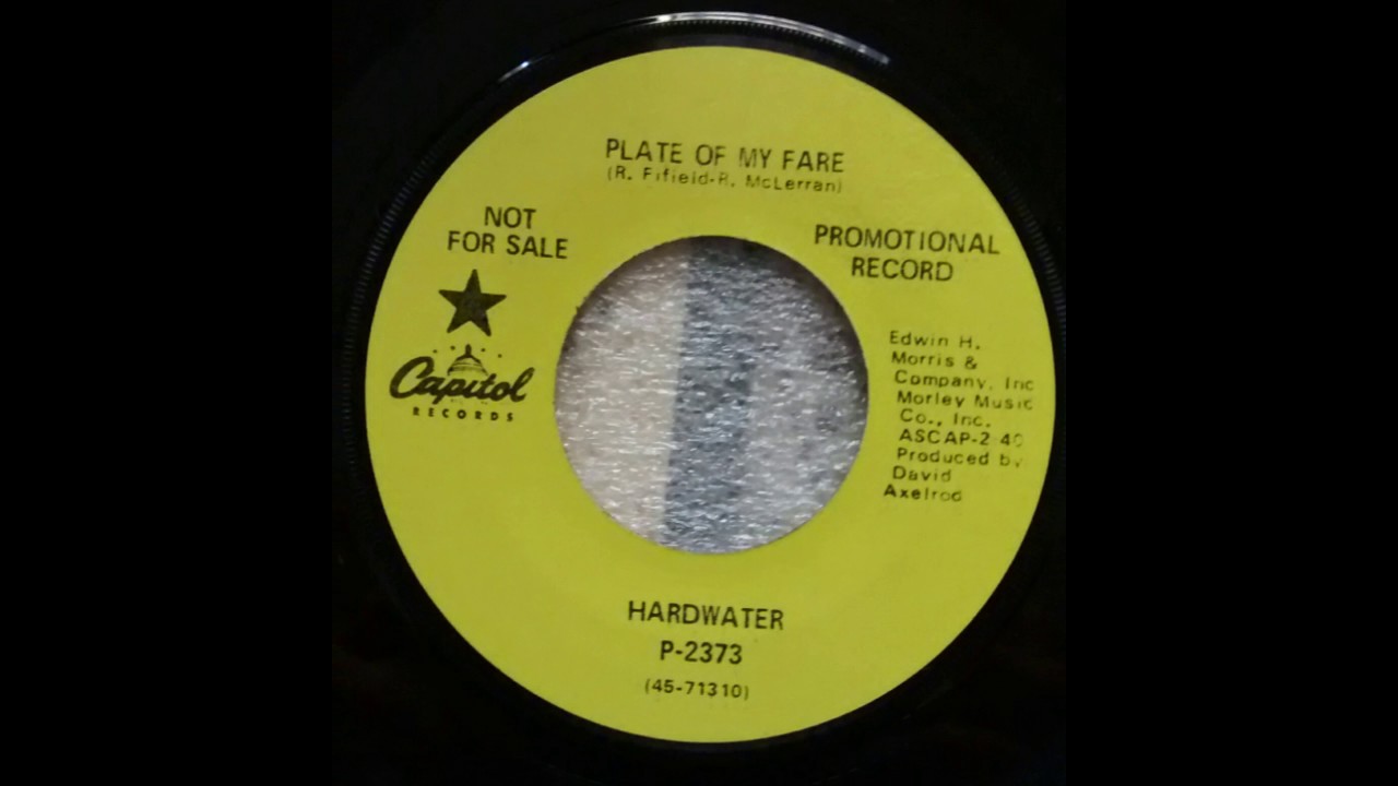 Hardwater - Plate Of My Fare  (Psychedelic Pop Band)