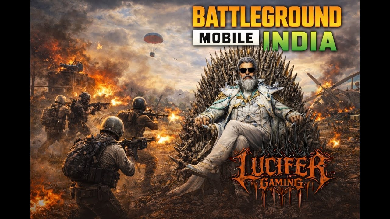 Conqueror lobby Rush gameplay 4.2 update bgmi live with Lucifer #IQOO15