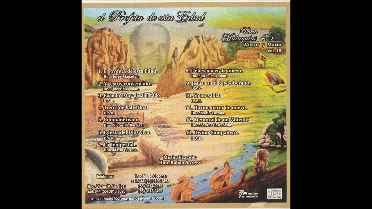 DUETO MALAQUÍAS 4:5 - El Profeta de Esta Edad