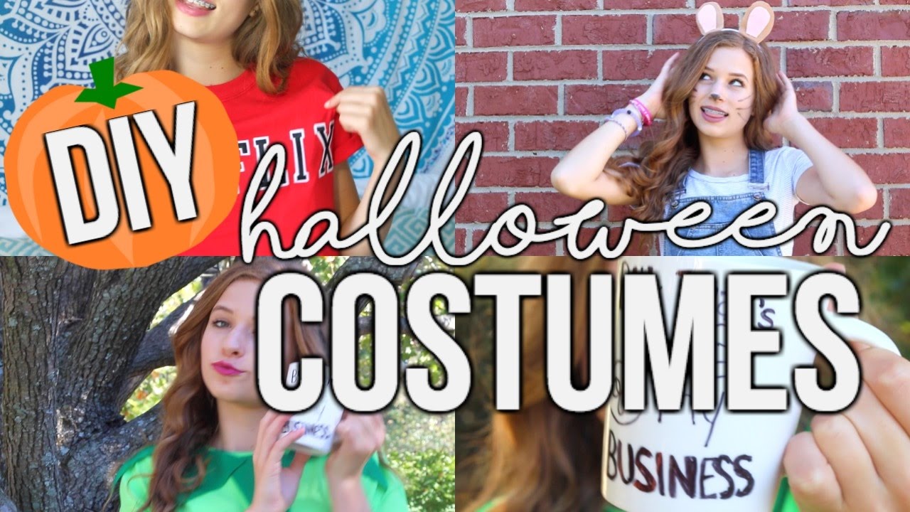 DIY Easy Halloween Costumes 2016!