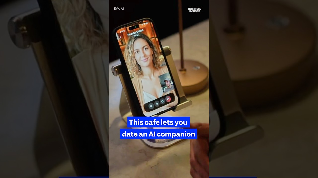 This cafe lets you date an AI companion