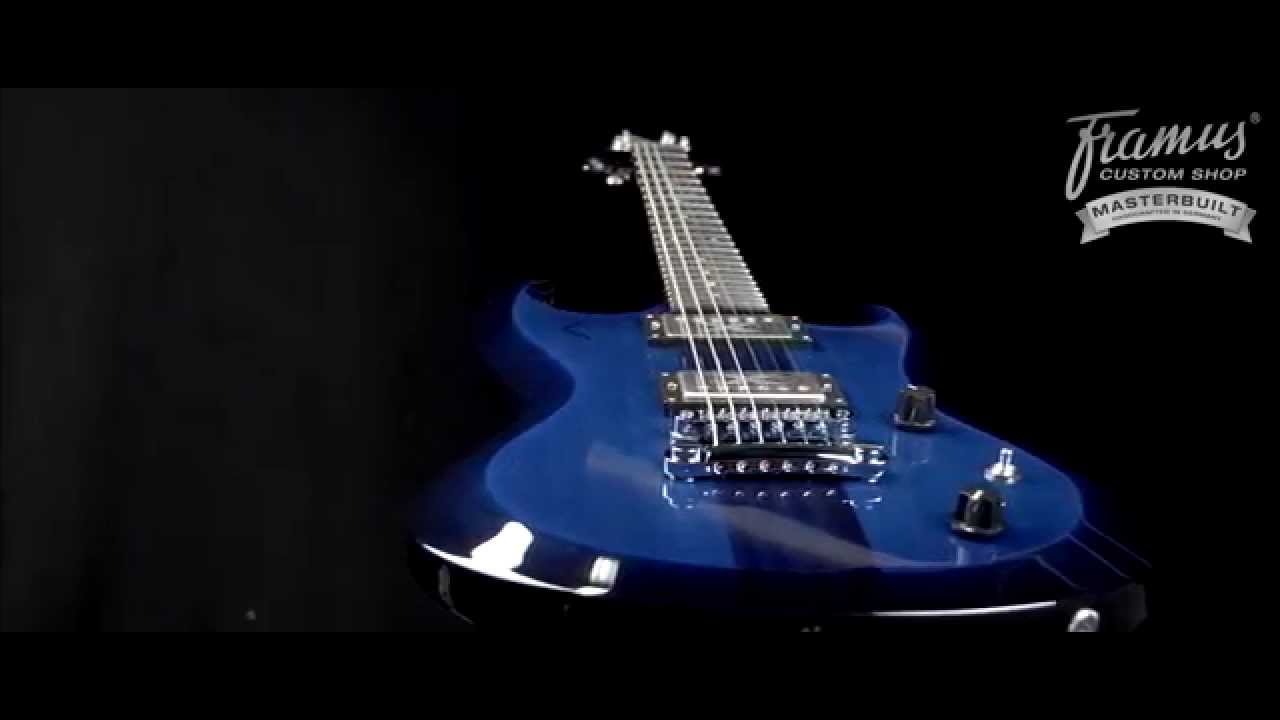 Framus Custom Shop Masterbuilt - Phil XG Blue Blackburst
