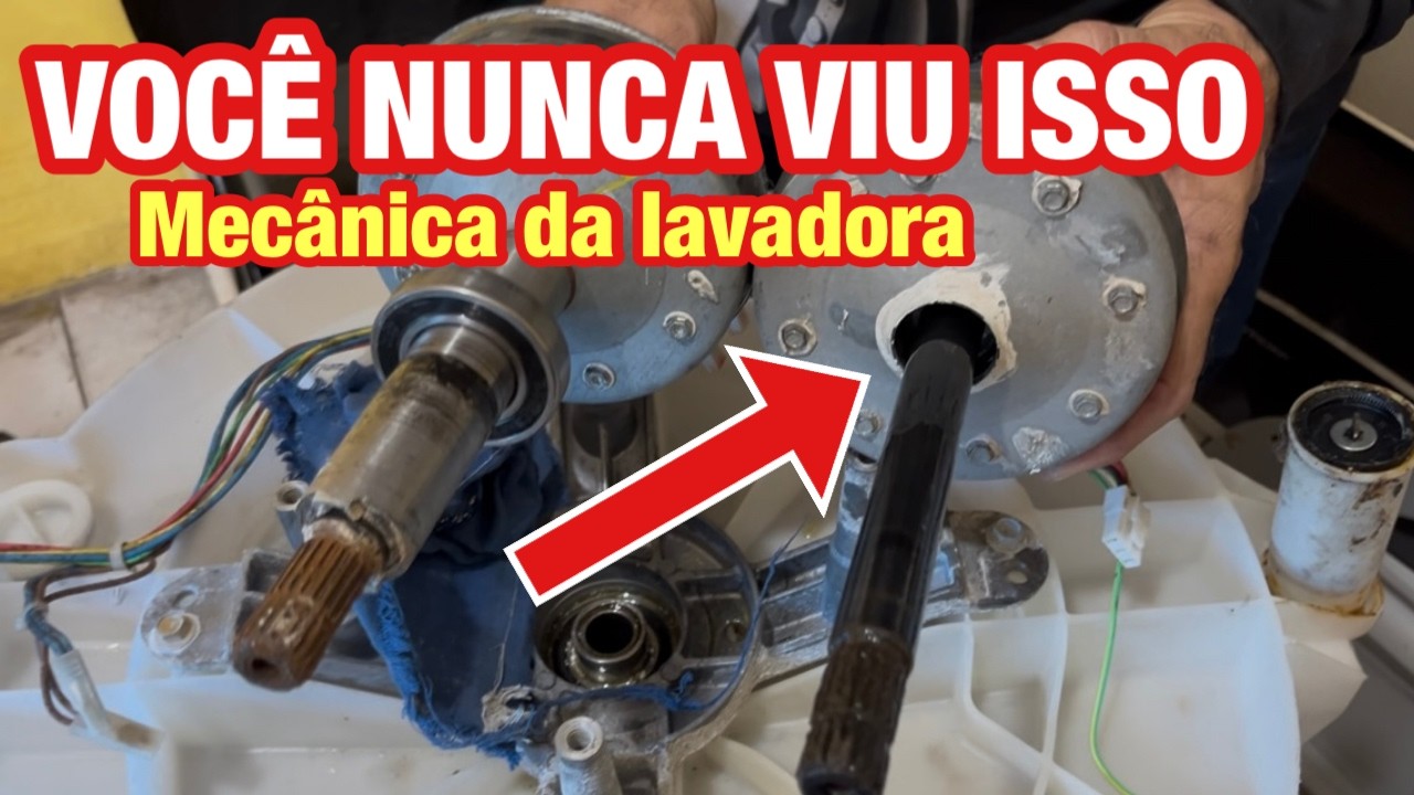 Desmontagem Completa de uma Lavadora: Você Nunca Viu Isso Antes!