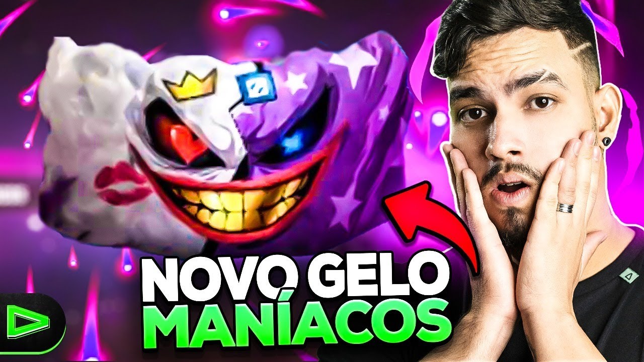 💚 NOVO GELO LENDARIO APELAO?! 💚 GAME HOUSE?? ' -' 🔴 FREE FIRE - AO VIVO 💚 LOUD JORDAN