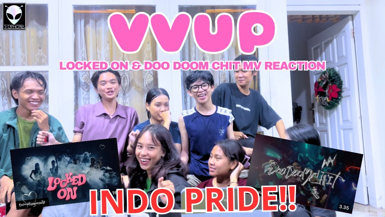 VVUP (비비업) 'Locked On (락던)' & ‘DOO DOOM CHIT (두둠칫)’ MV REACTION | EUPHORIA ID