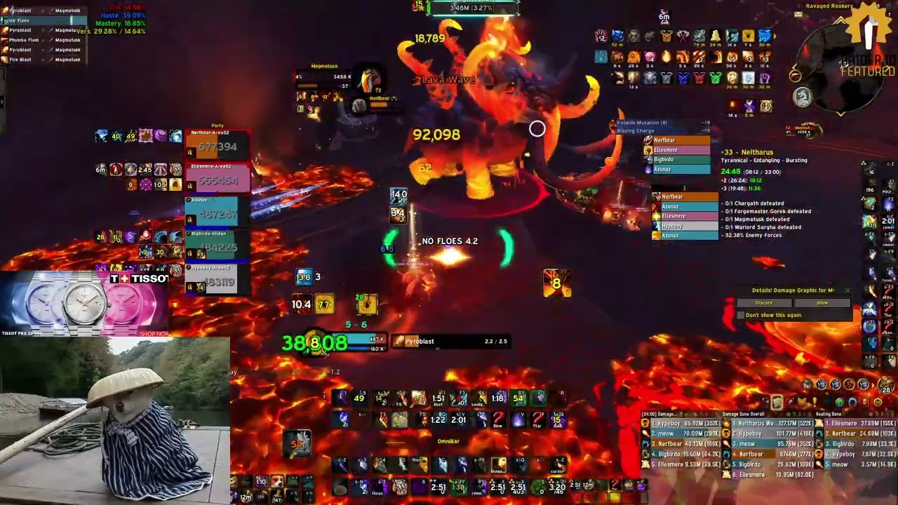 Ignite build??? 33 Neltharus Tyrannical Fire Mage