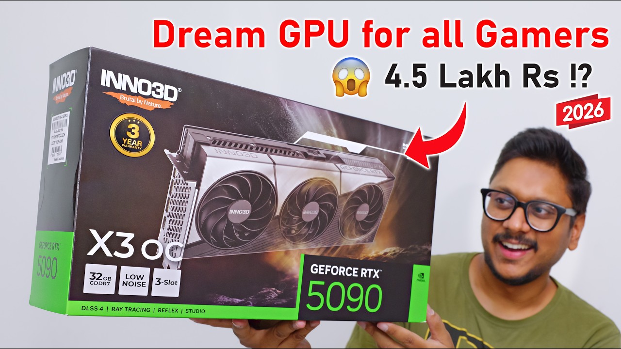 My Most Expensive PC Upgrade in 2026 ...🤯 4.5 Lakhs Rs GPU !!