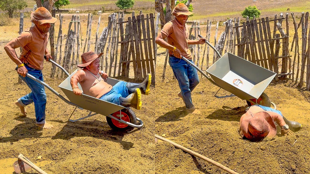 VAQUEIRO JOGOU PILILIU NO ESTRUMO DOS CARNEIROS E ELE FICOU FURIOSO😂| PILILIU DA RESENHA