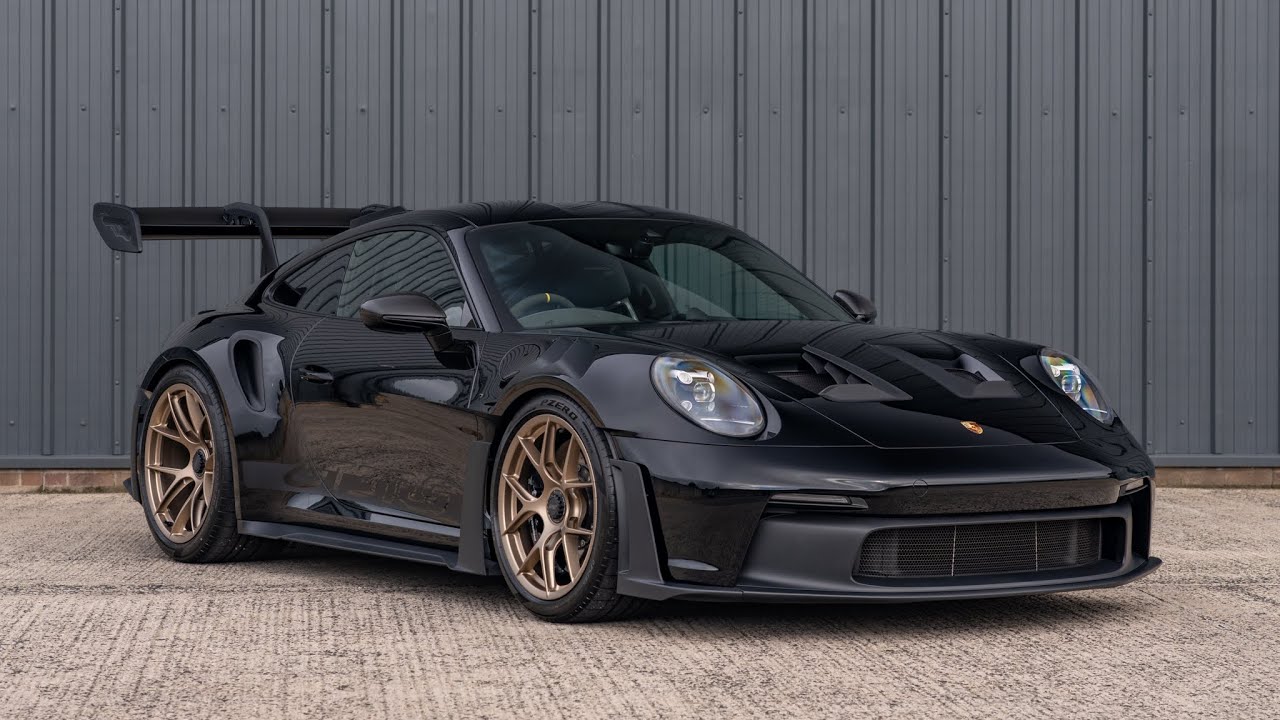 2025 Porsche 911 (992) GT3 RS Weissach - Black - Walkaround (4K)