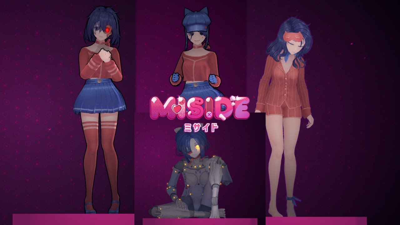 Miside - TODAS las versiones/personajes de MITA (Descripciones)