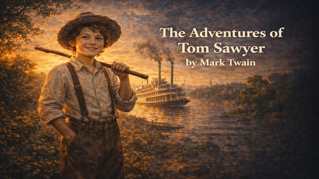 The Adventures of Tom Sawyer – аудиокнига на английском с переводом | EN–RU