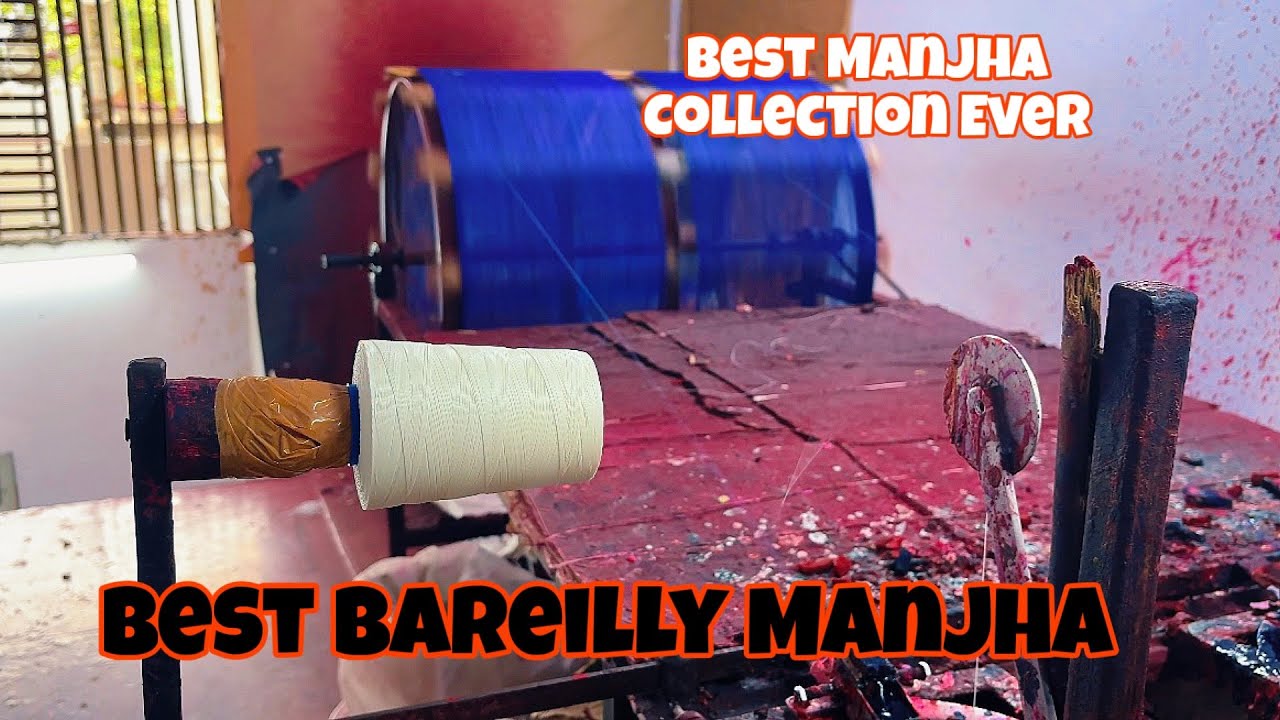Manufacturing Of Kite  Thread ( Manjha ) | Manjha Making In Ahmedabad | Manjha Making Manufacturing
