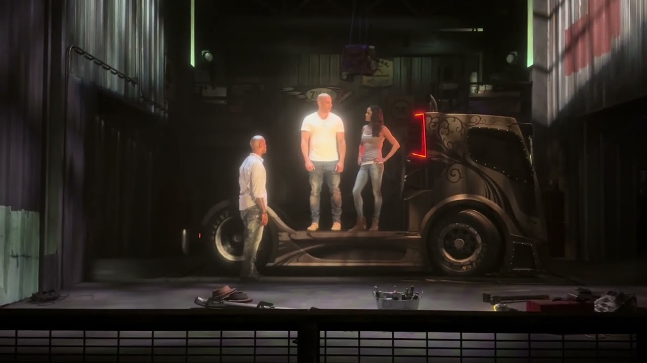 Fast And Furious Supercharged on Universal Studios Hollywood Studio Tour