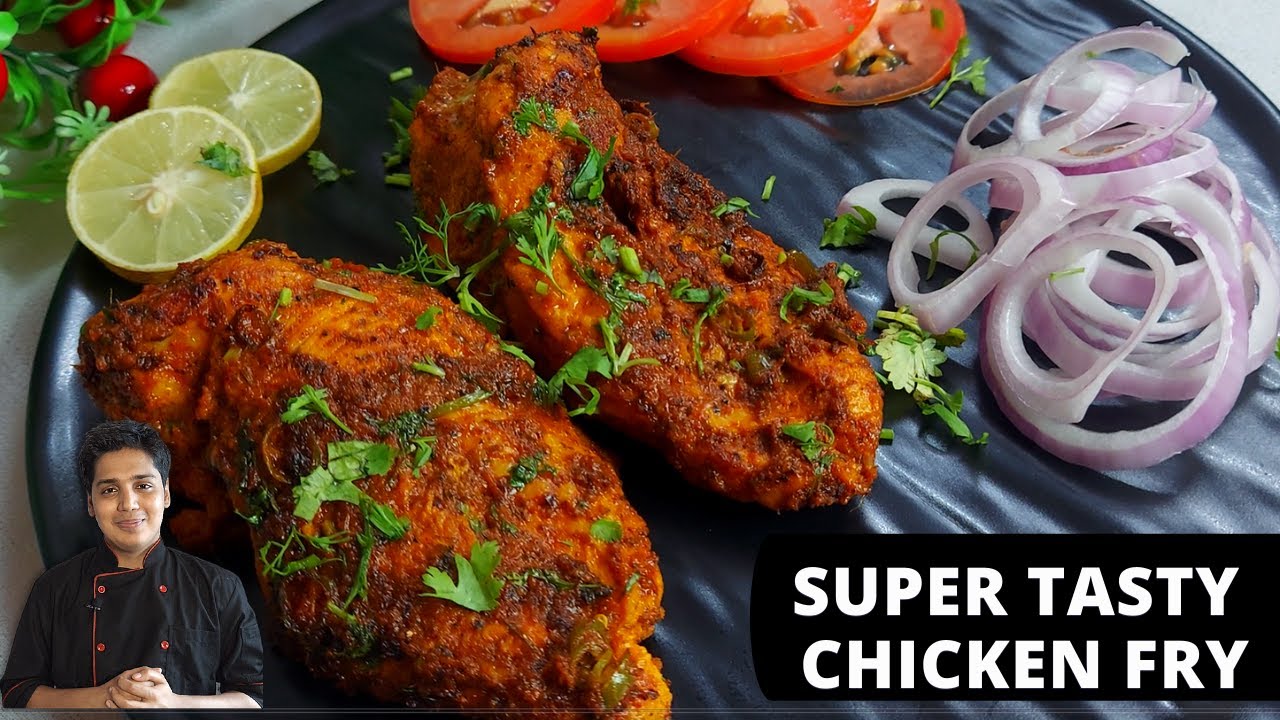 Easy Chicken Breast Fry Recipe In Hindi | How To Cook Chicken Breast On Pan | Chef Prateek's Kitchen