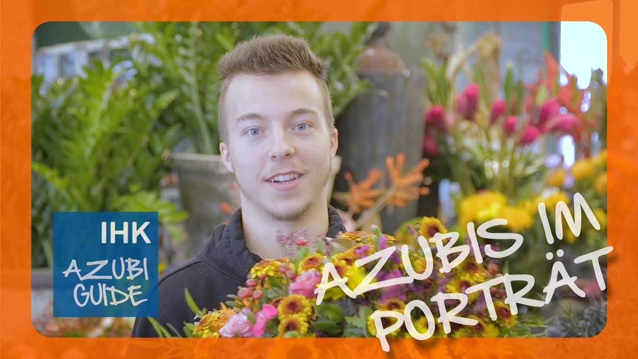 Azubis im Porträt: Ricco zeigt Euch seine Ausbildung zum Floristen | IHK Azubi Guide