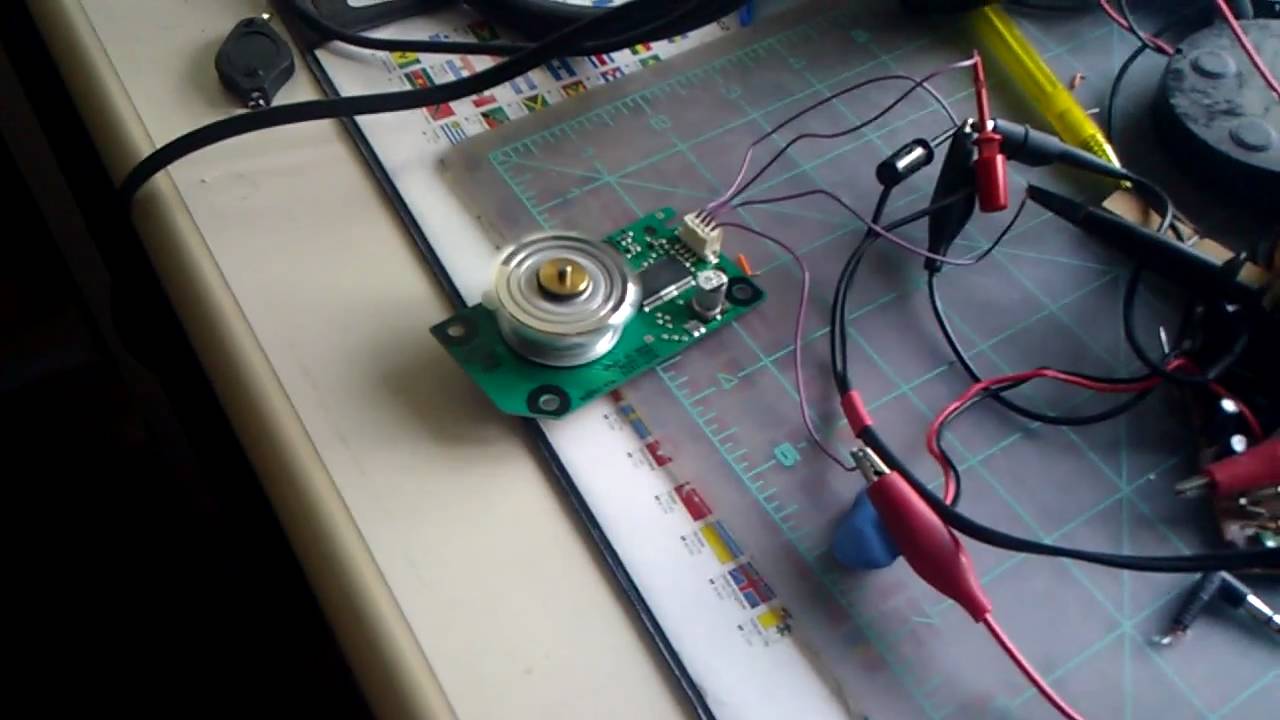 Panasonic AN8248SB polygon scannermotor test