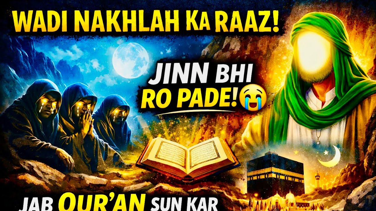 Wadi Nakhlah Ka Raaz | Jab Jinnon Ne Qur’an Sun Kar Imaan Laaya 🌙