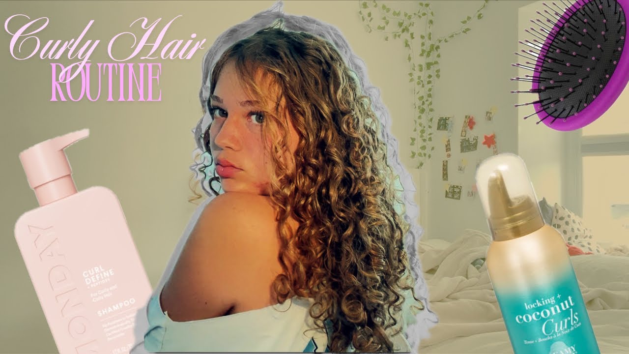 my CURLY HAIR ROUTINE I volume, frizz control + definition  👀 & 3a hair!