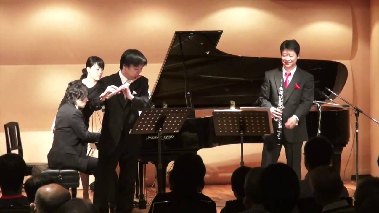 Damase:Trio for Flute, Oboe and Piano　Mov.Ⅱ　ダマーズ:フルート、オー ボエとピアノのためのトリオ　第二楽章