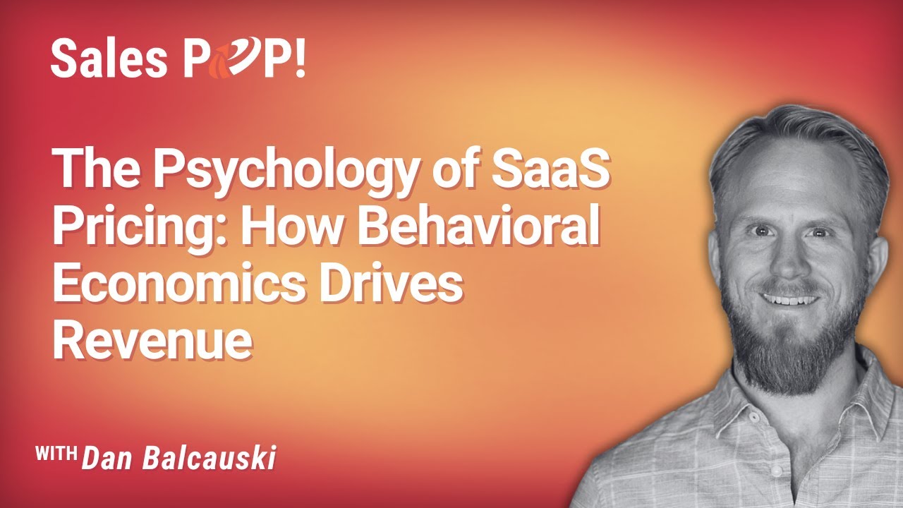 SaaS Pricing Metrics: KPIs Every Revenue Team Should Track with Dan Balcauski | SalesPOP!