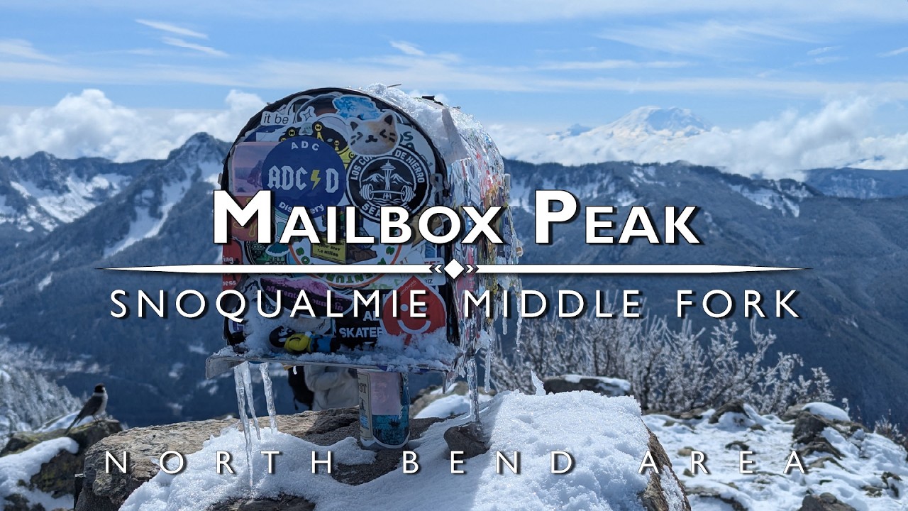Mailbox Peak: Leg Day Never Looked This Good - Washington State