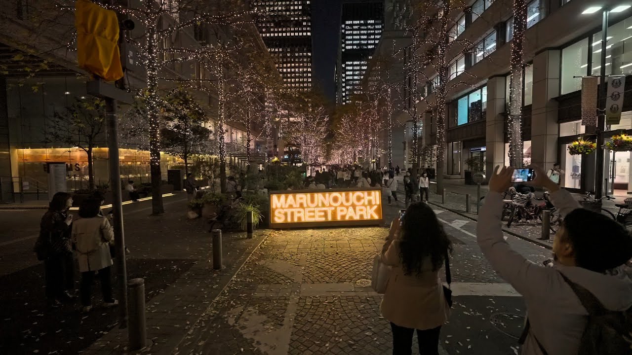 Tokyo Marunouchi and Ginza Christmas Lights 2025-2026, Japan