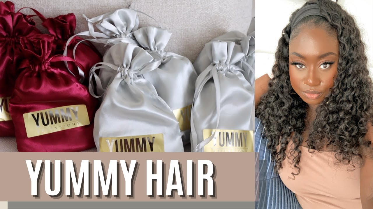 YUMMY HAIR EXTENSIONS: CAMBODIAN CURLY WAVE + CAMBODIAN NATURAL WAVE + CAMBODIAN WAVY ELEGANCE