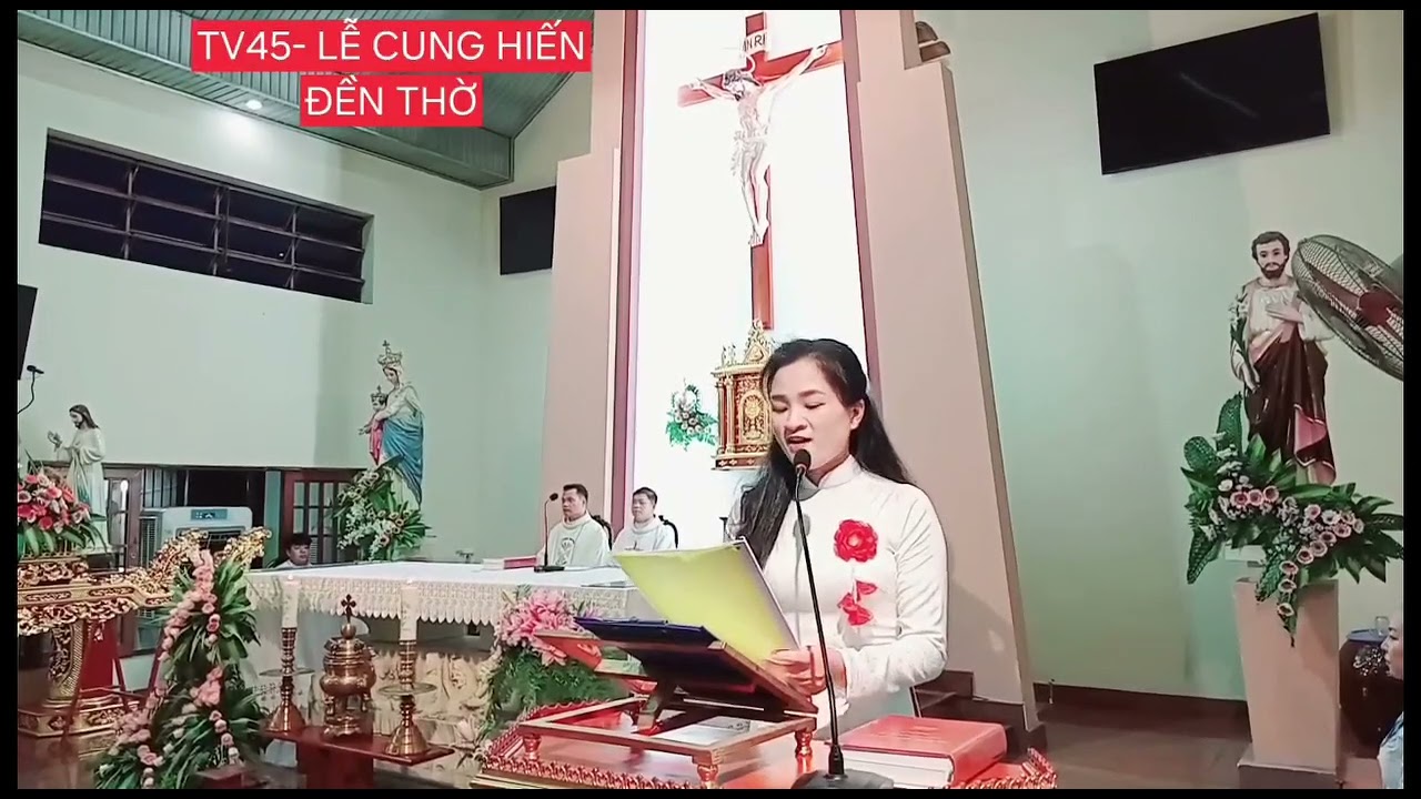 Đáp Ca Lễ Cung Hiến Đền Thờ,chị Maria Vân Hà,Ca đoàn ĐH An Lạc,Miền Nam,GP Thái Bình