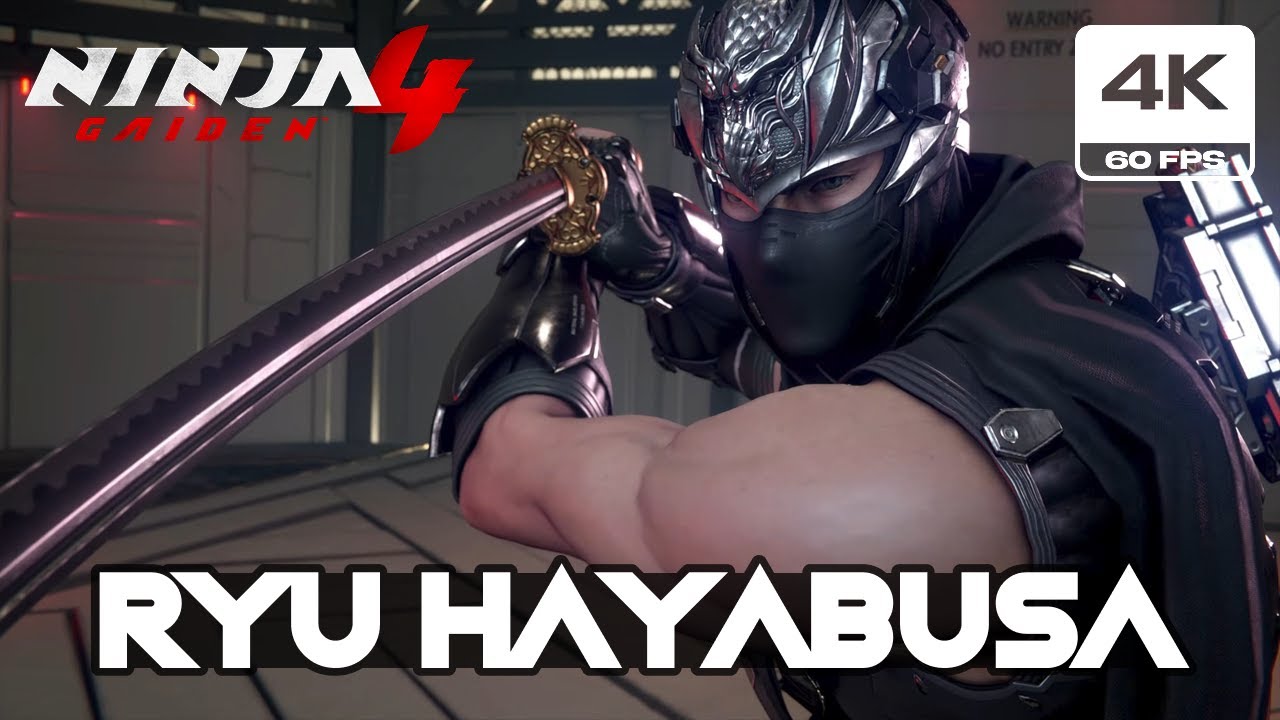Ninja Gaiden 4 - Ryu Hayabusa Boss Fight (4K 60 FPS PC)