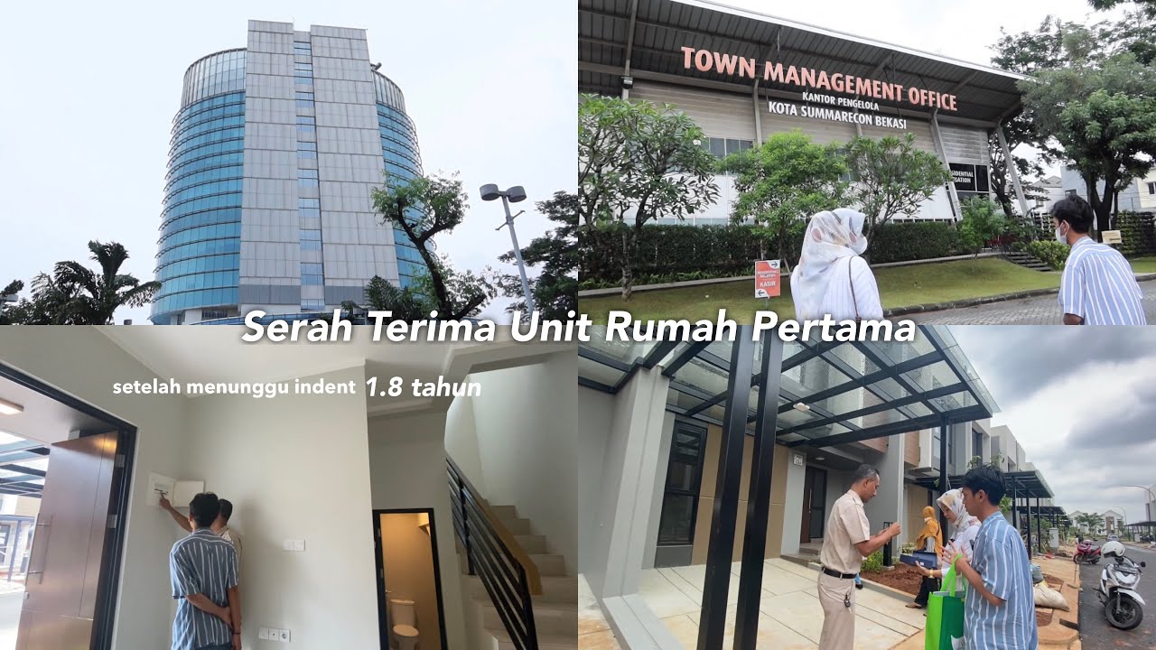 VLOG SERAH TERIMA RUMAH PERTAMA || summarecon bekasi 🍃