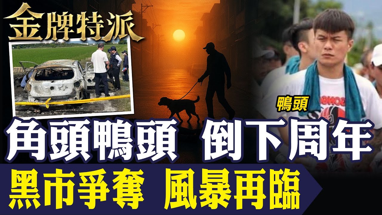 角頭鴨頭周年風暴! 遛狗男清晨遭伏擊 疑涉黑市利益地盤爭奪!【#金牌特派 347】@台灣大搜索CtiCSI
