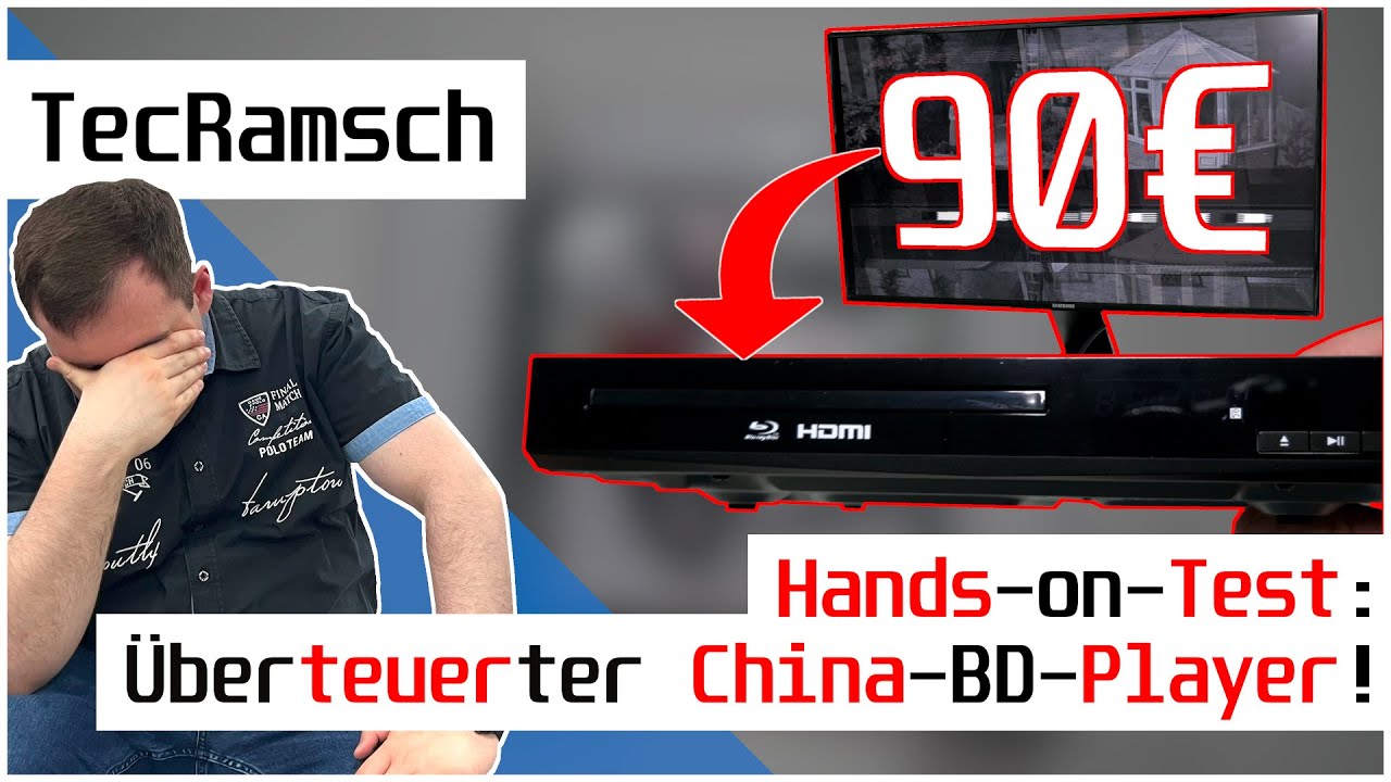 Überteuerter China Blu-Ray-Player im Hands-on-Test! | 90€ für eine Brotdose mit Laser? | TecRamsch