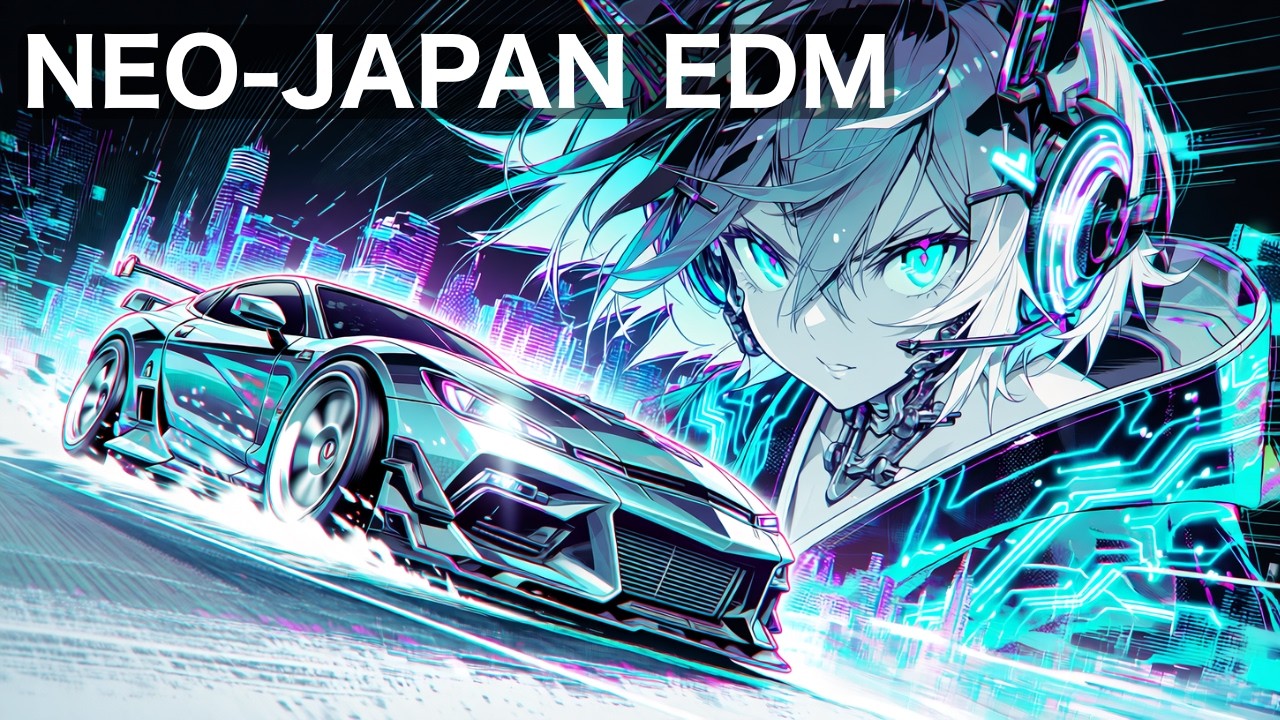 【Free BGM】Drive / Workout｜Neo Japan EDM｜Vol.10｜Futuristic Japan × EDM