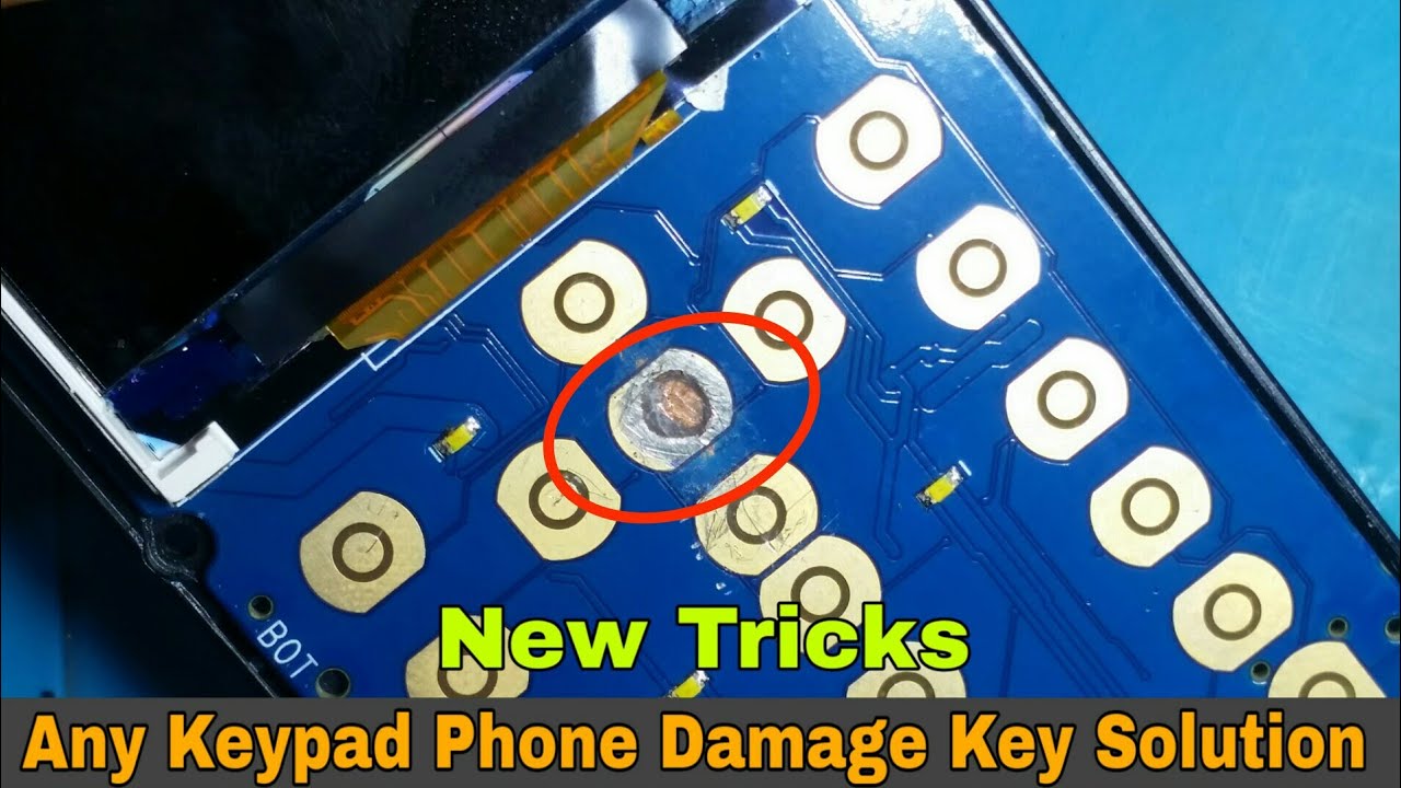 Any Phone Damage Keypad Repair | Jio Phone Keypad Repair