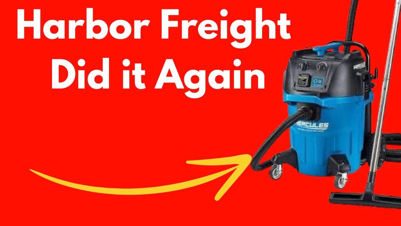 Harbor Freight снова это сделал… Пылесос Hercules #harborfreight #hercules #diy #wood