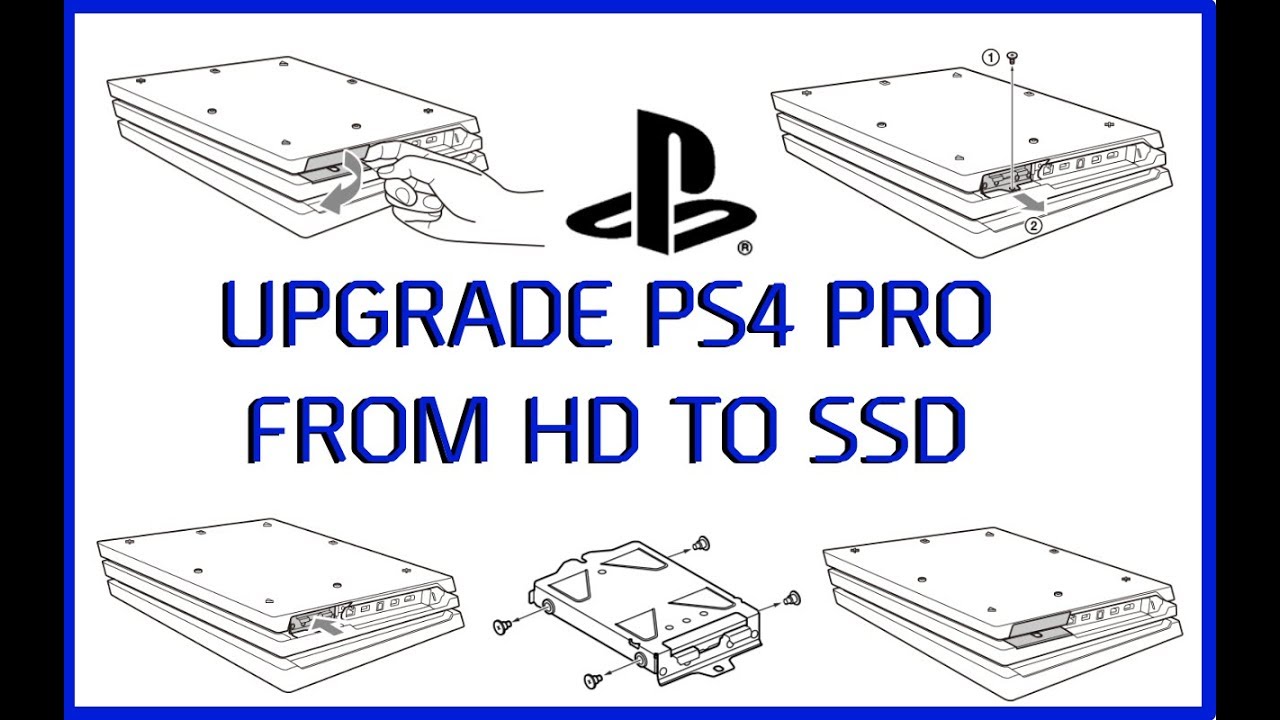 [iTech] Cambiare Hard Disk di PS4 PRO da HD a SSD By SOAP