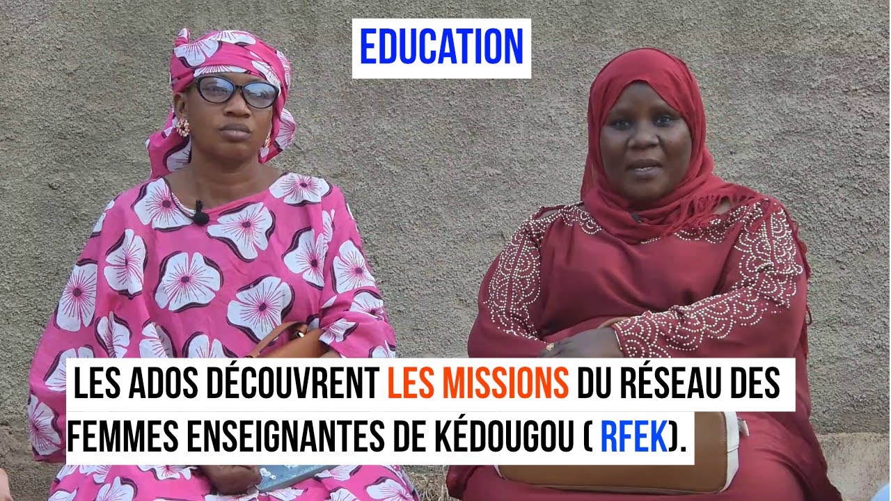 Les ados découvrent les missions du réseau des femmes enseignantes de Kédougou/RFEK