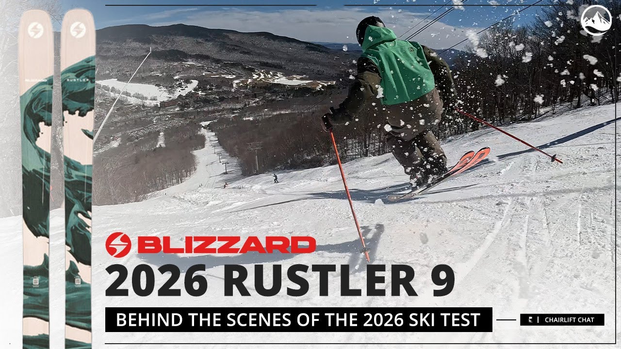 Blizzard Rustler 9 2026 года — тест лыж SkiEssentials.com 2026 года — за кулисами