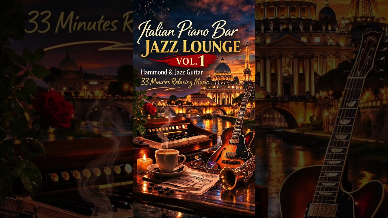 Italian Piano Bar Jazz Lounge 🎷 Relaxing Caf&eacute; Music