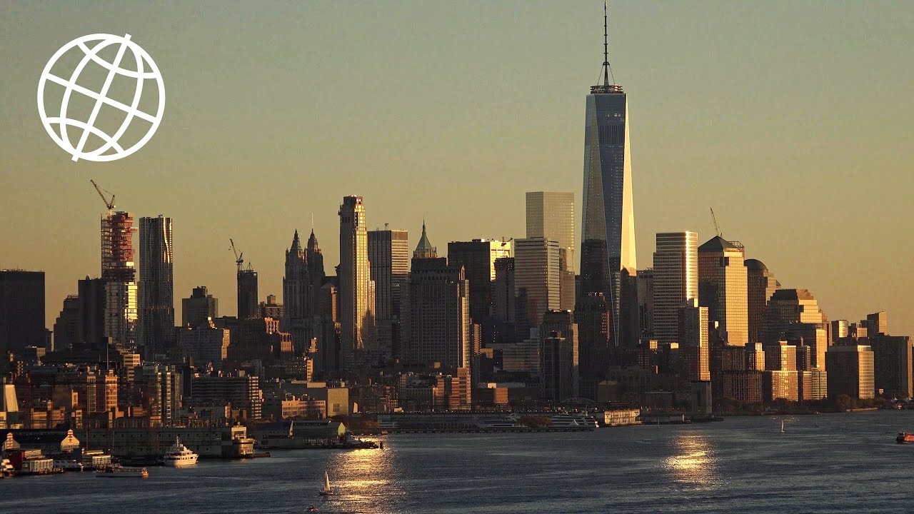New York City Skyline  [Amazing Places 4K]