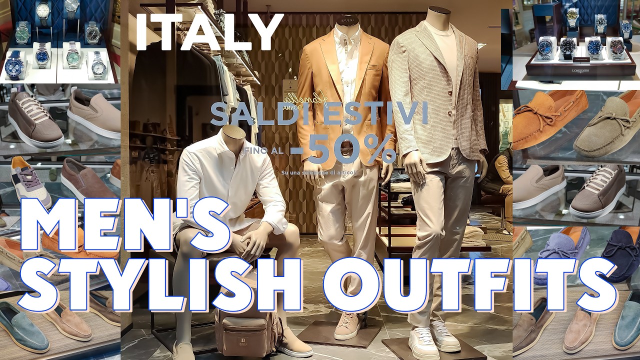 MEN'S STYLISH OUTFITS | Styling tips for men